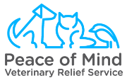 Peace of Mind Veterinary Relief Service Logo